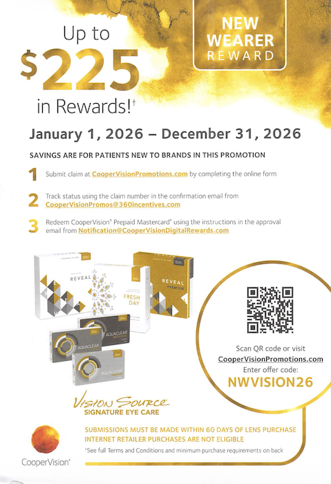 Cooper New Wearer promotion